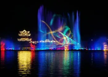 Water Screen Projection