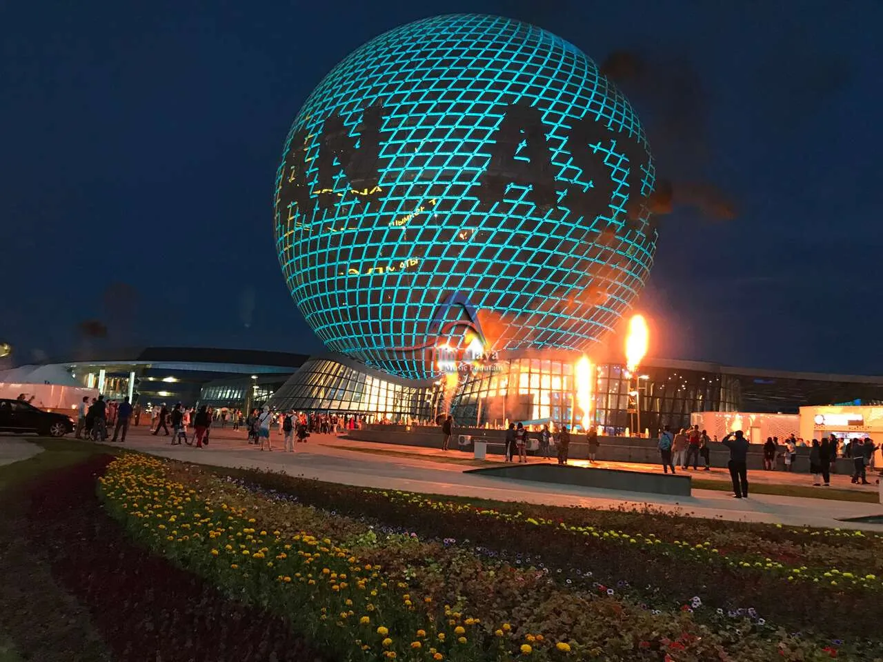 Water Fire Fountain Show