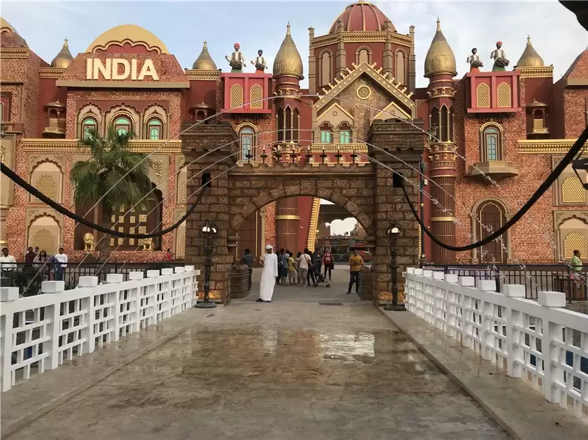 2018 Dubai Global Village Interactive Fountains, Dubai4