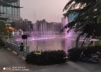 2022 Wenming Lake Musical Fountain Completed Successfully, China