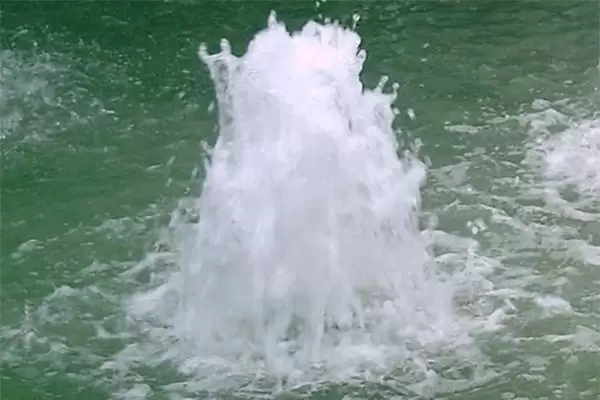 Bocal de fonte de jato de bolha 2 Bulb-blowing Spring 2