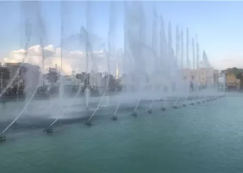 Digital Swing Music Fountain