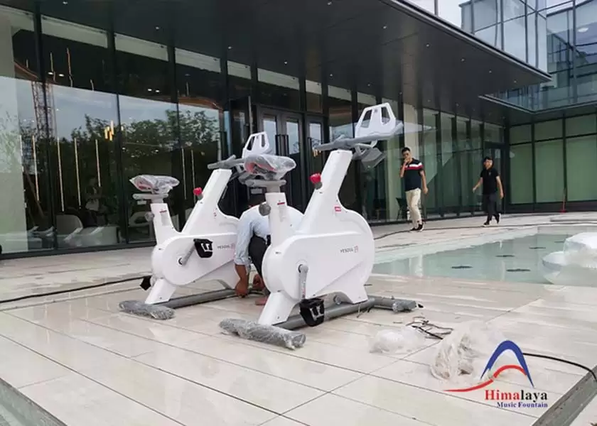 Jiangxi Jinmao Interactive Bicycle Fountain Project, China1