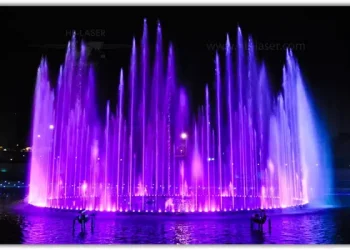 Tehran Military Museum Fire And Water Musical Fountain Project, Iran