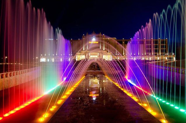 The Thansur Sokha Hotel Dancing Music Fountain Project, Cambodia