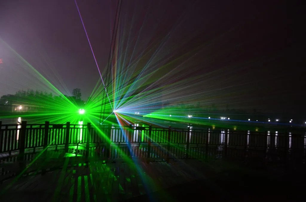 Water Laser Show