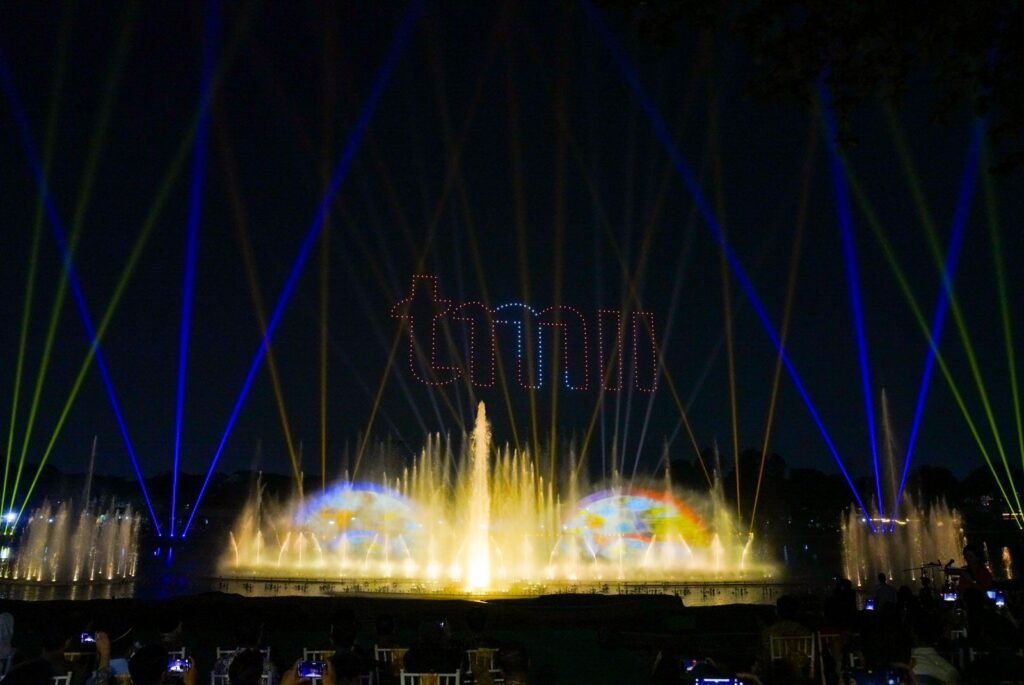 dancing fountain shows