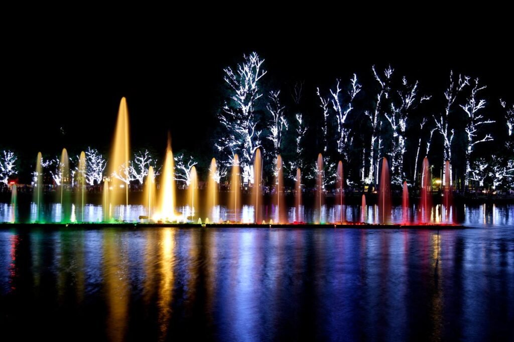 Fontes de Música no Brasil: Inovação com Equipamento de Fonte e Fabricante de Fontes Musicais 2 musical dancing fountains