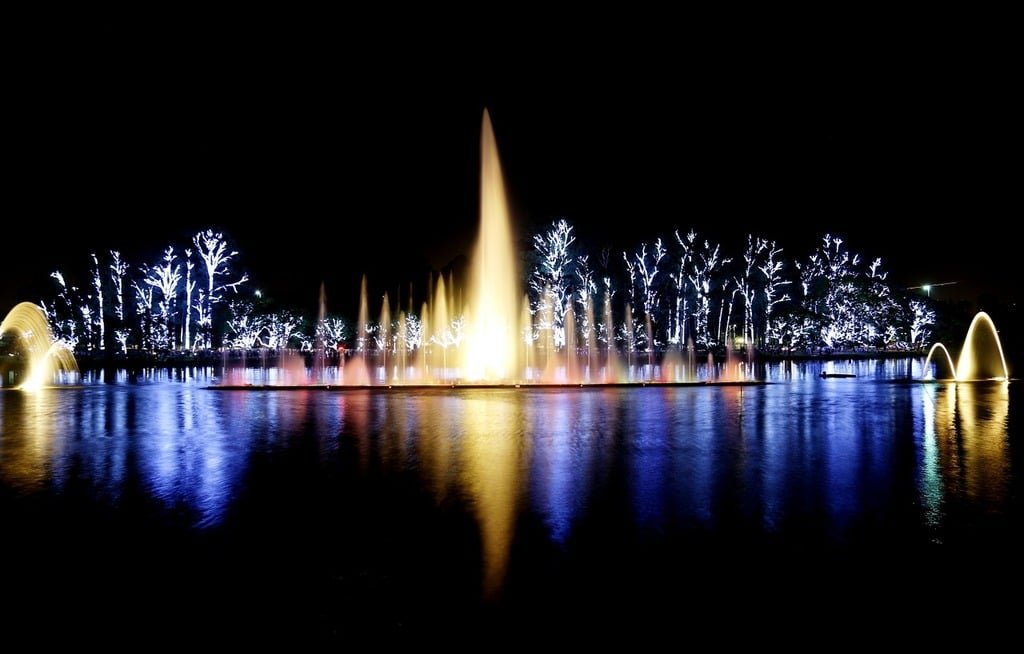 Fontes de Música no Brasil: Inovação com Equipamento de Fonte e Fabricante de Fontes Musicais 1 ibirapuera park lights night architecture buildings 3af4a4 1024